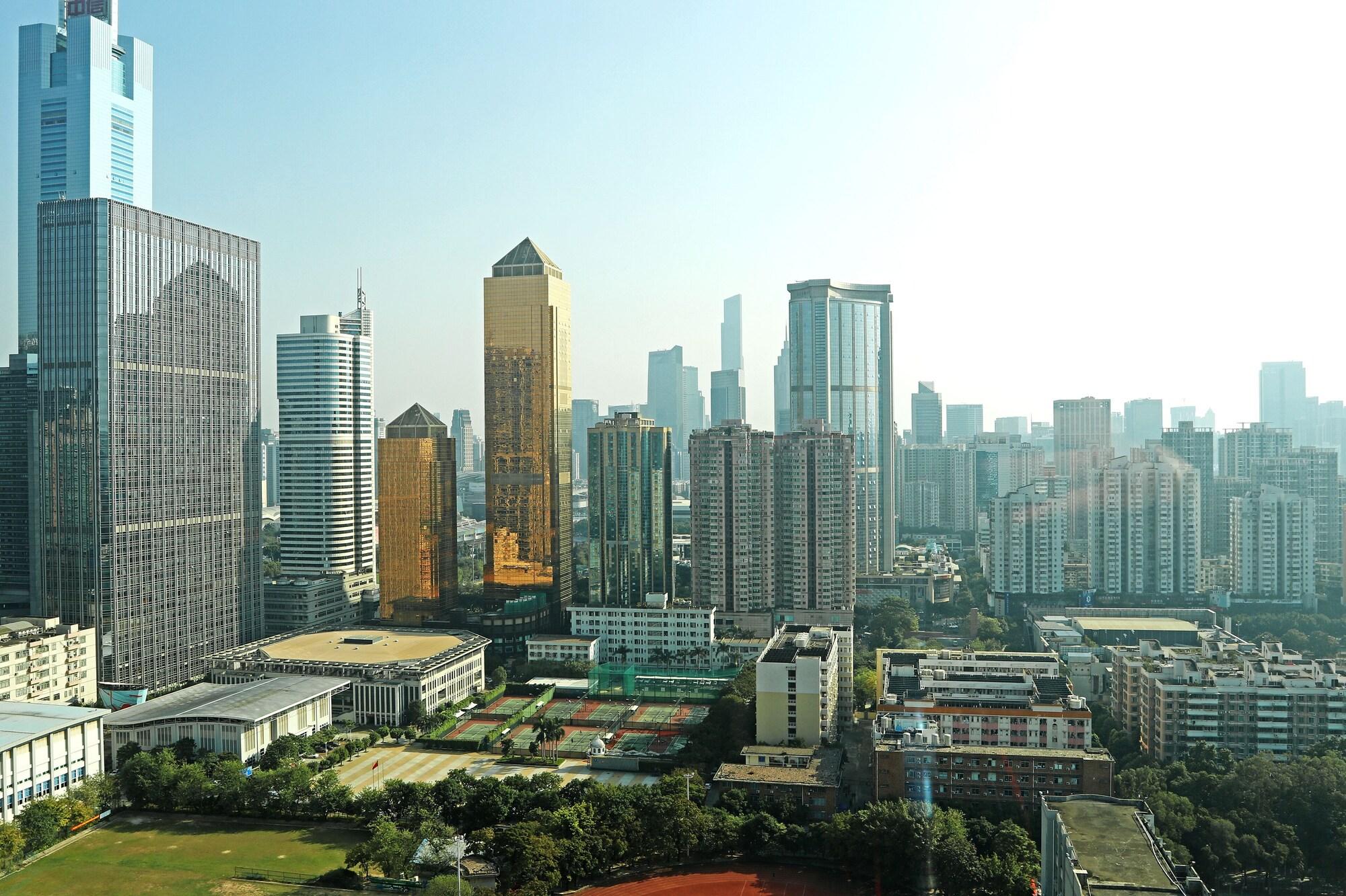 Hilton Guangzhou Tianhe - Free Shuttle Bus And Registration Counter Available During Canton Fair Period Exteriér fotografie Shenzhen