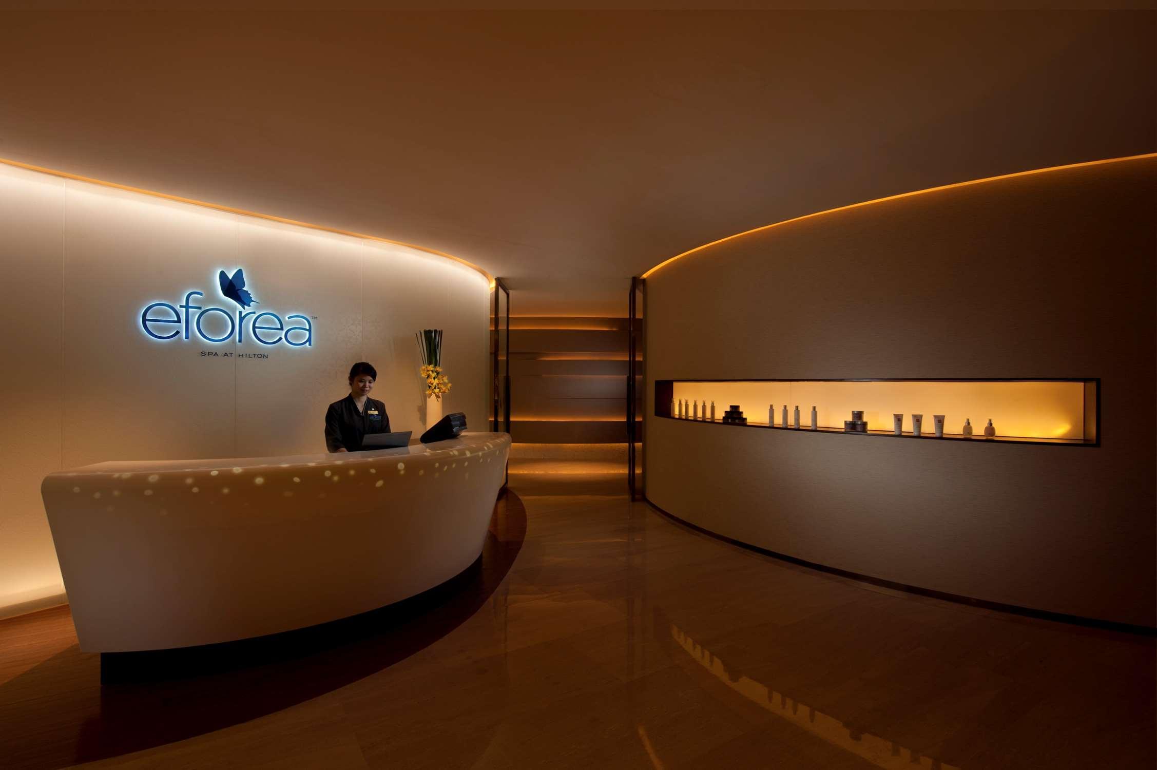 Hilton Guangzhou Tianhe - Free Shuttle Bus And Registration Counter Available During Canton Fair Period Zařízení fotografie Eforea Spa