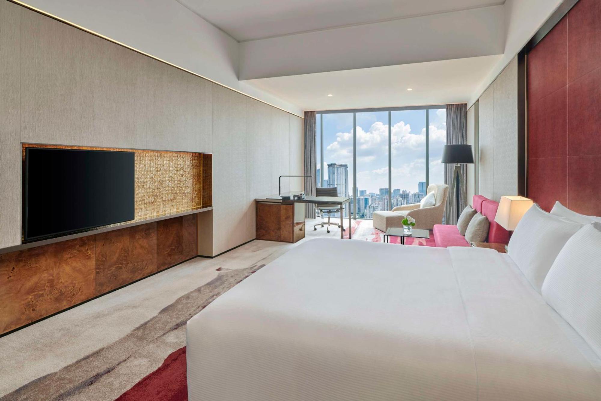 Hilton Guangzhou Tianhe - Free Shuttle Bus And Registration Counter Available During Canton Fair Period Exteriér fotografie