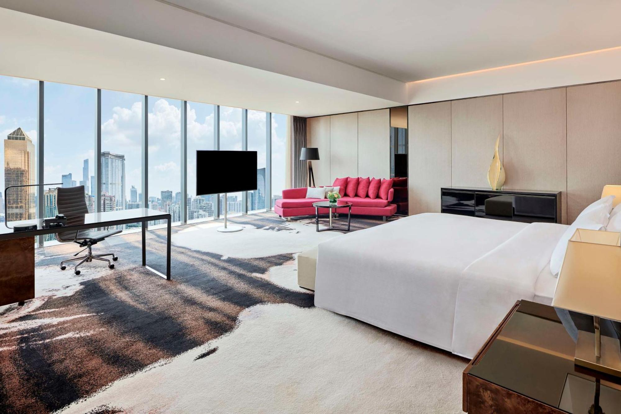 Hilton Guangzhou Tianhe - Free Shuttle Bus And Registration Counter Available During Canton Fair Period Exteriér fotografie