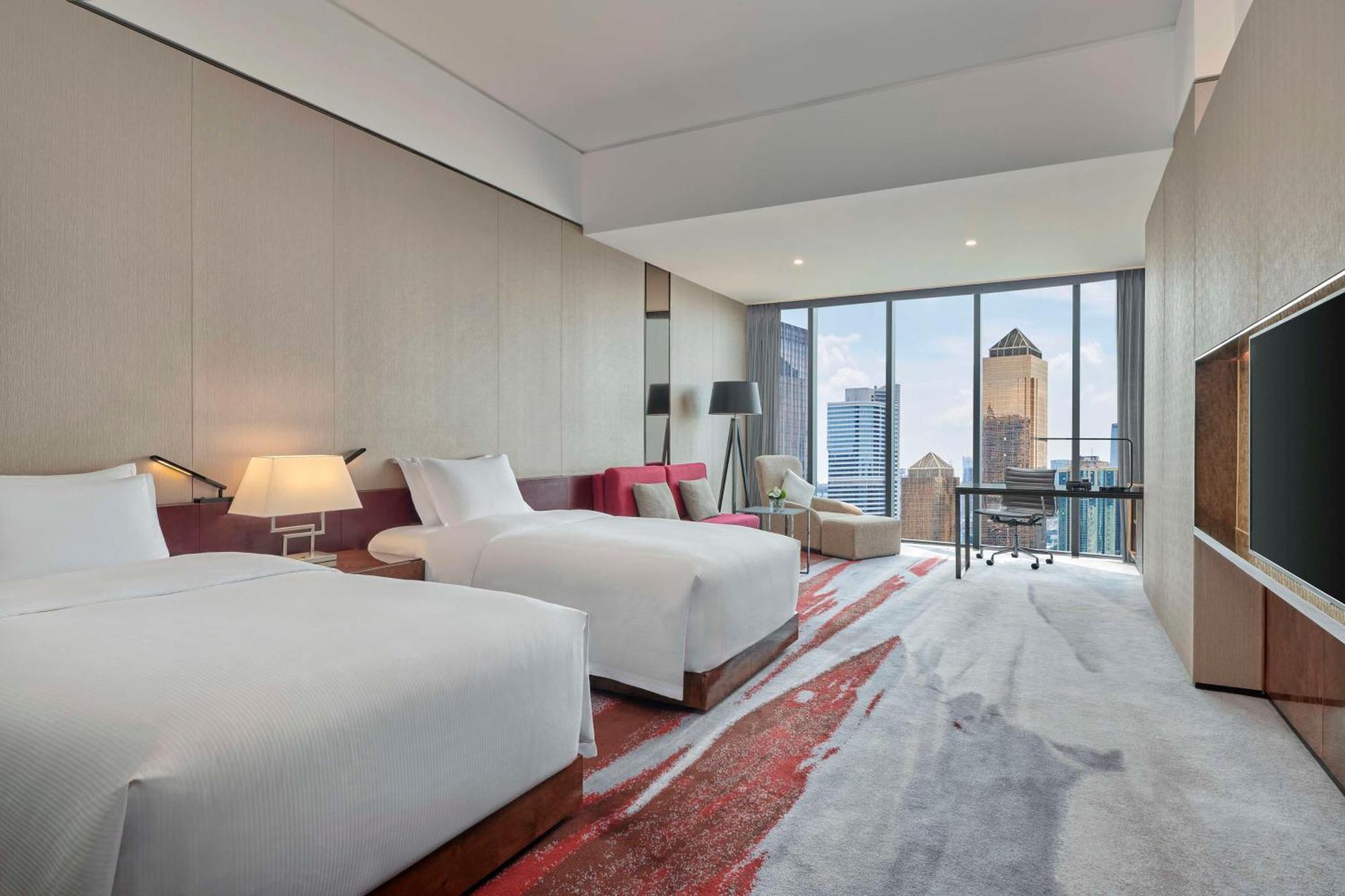 Hilton Guangzhou Tianhe - Free Shuttle Bus And Registration Counter Available During Canton Fair Period Exteriér fotografie