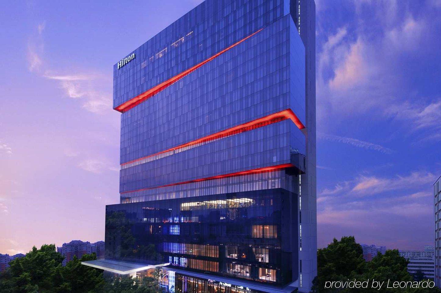 Hilton Guangzhou Tianhe - Free Shuttle Bus And Registration Counter Available During Canton Fair Period Exteriér fotografie The hotel in 2016